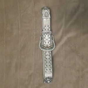 White western rhinestone belt